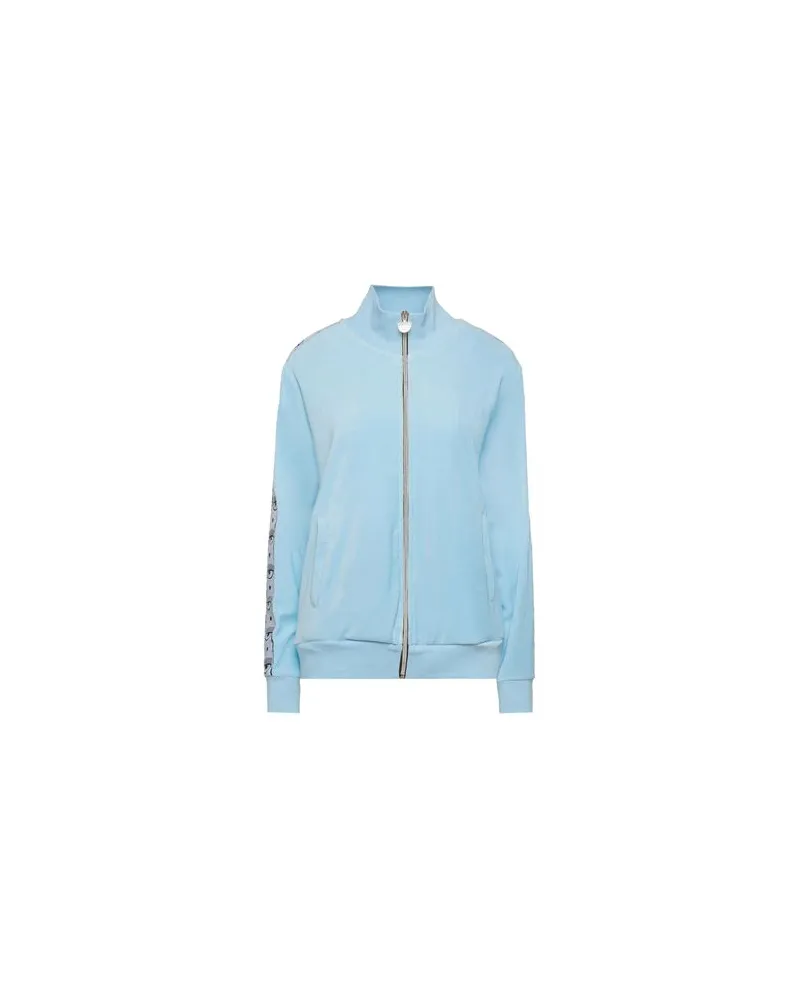 Chiara Ferragni TOPS - Sweatshirtsauf YOOX.COM Himmelblau