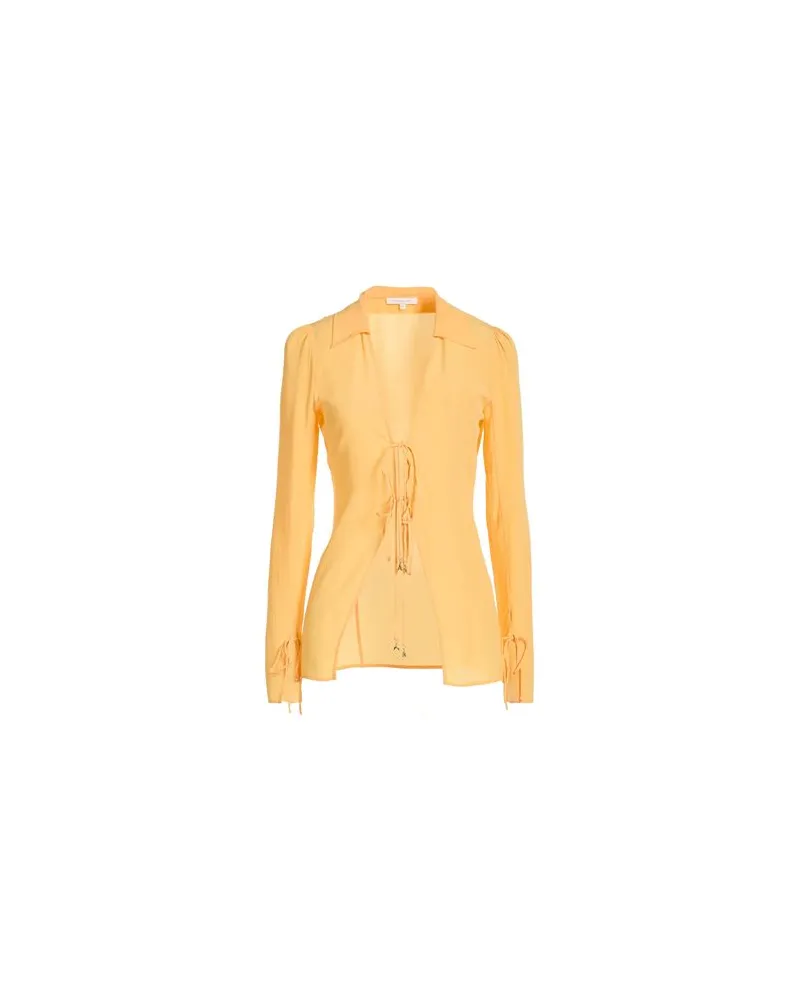 Patrizia Pepe TOPS - Hemdenauf YOOX.COM Mandarine