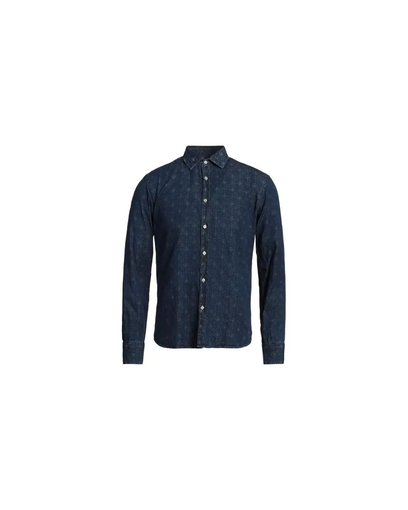 ROSSOPURO TOPS - Jeanshemdenauf YOOX.COM Blau