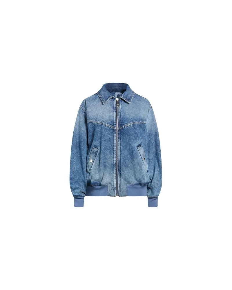 KHRISJOY JACKEN & MÄNTEL - Jeansjacken/Mäntelauf YOOX.COM Blau