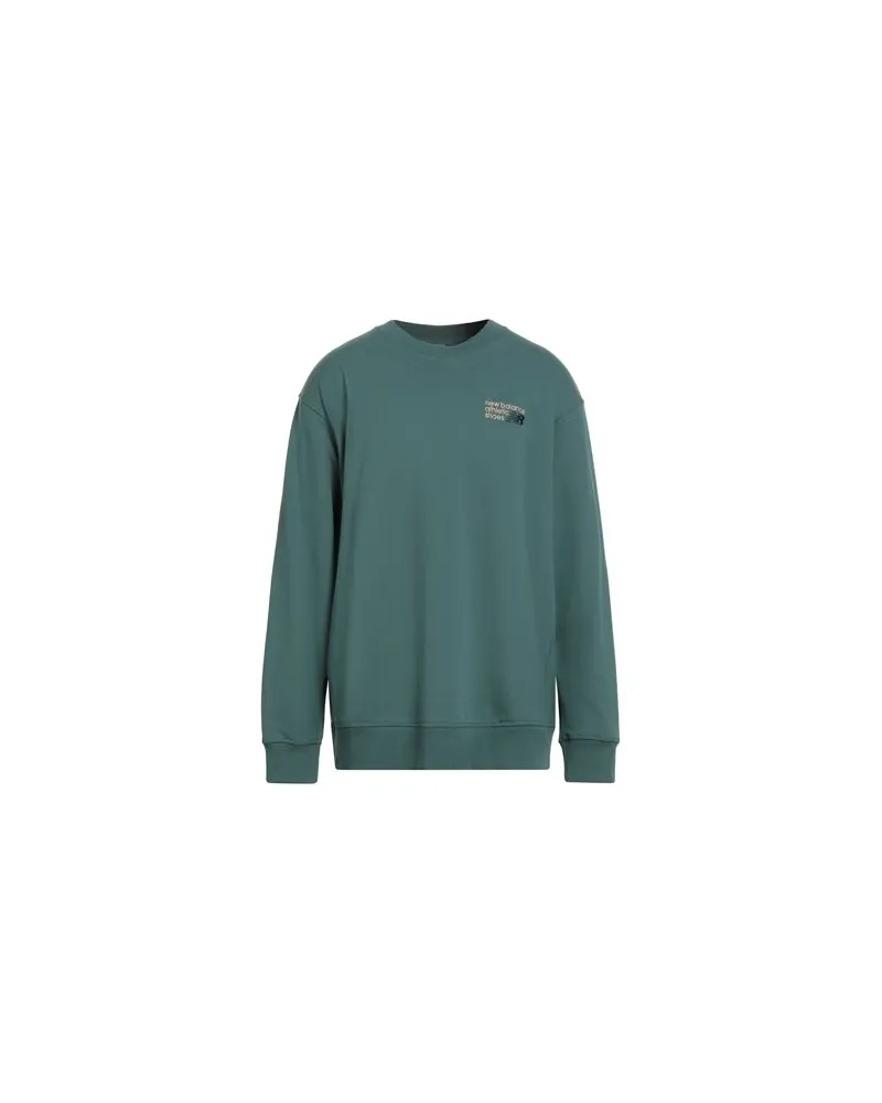 New Balance TOPS - Sweatshirtsauf YOOX.COM Aquamarin
