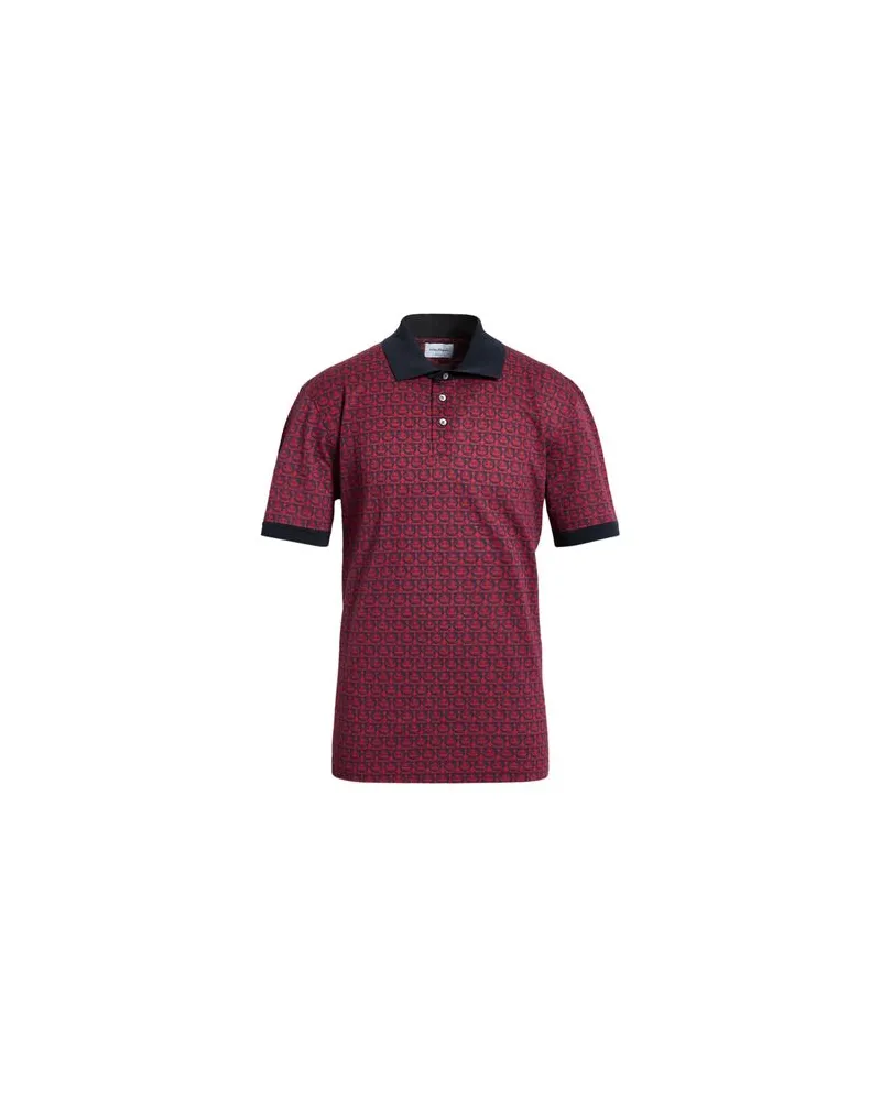Ferragamo TOPS - Poloshirtsauf YOOX.COM Ziegelrot