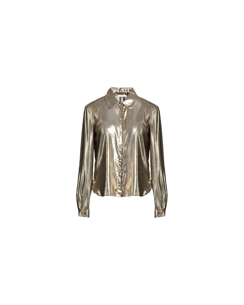 Patrizia Pepe TOPS - Hemdenauf YOOX.COM Gold