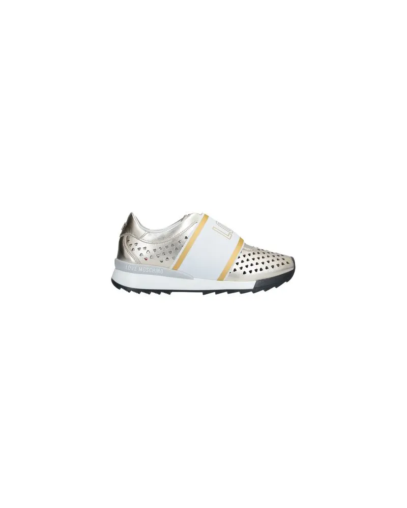 Moschino SCHUHE - Sneakersauf YOOX.COM Gold
