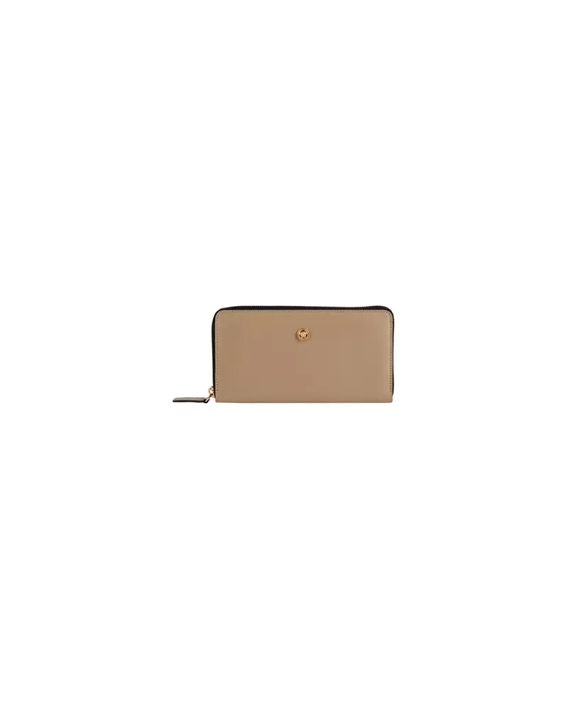 Versace Kleinlederwaren - Brieftaschenauf YOOX.COM Beige