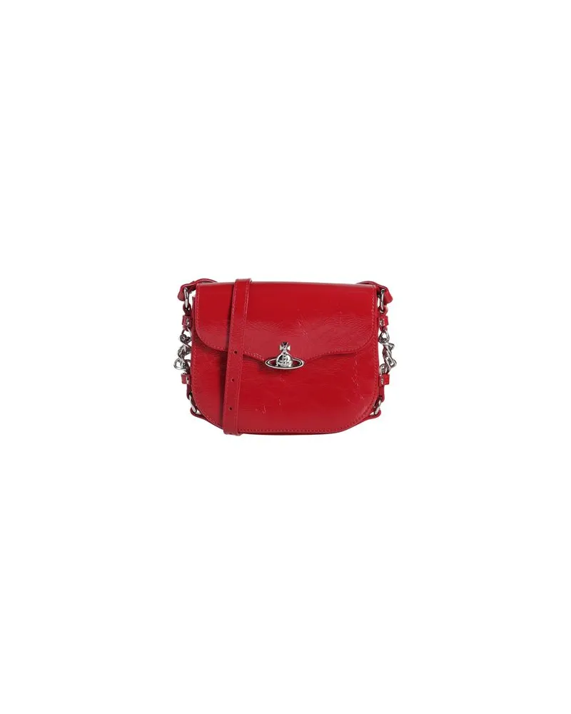 Vivienne Westwood HUNTER FLAP CROSSBODY - TASCHEN - Umhängetascheauf YOOX.COM Rot