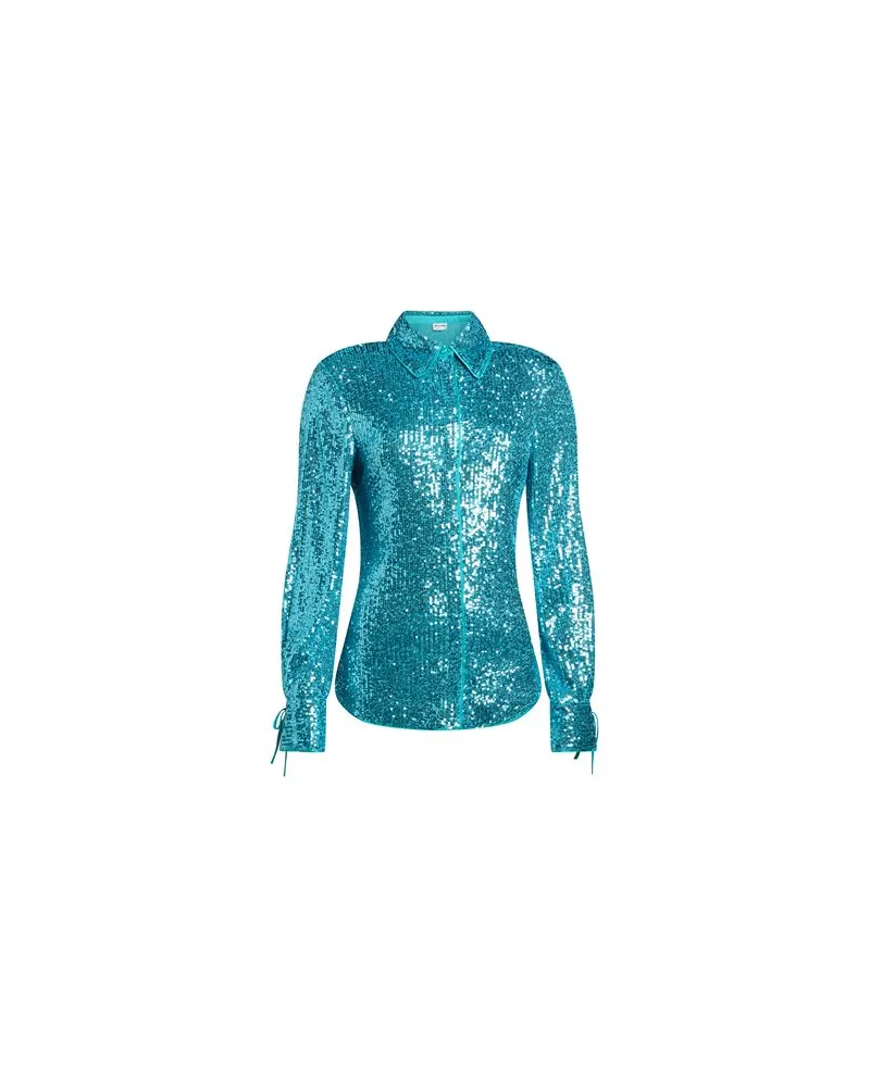 Blumarine TOPS - Hemdenauf YOOX.COM Azurblau