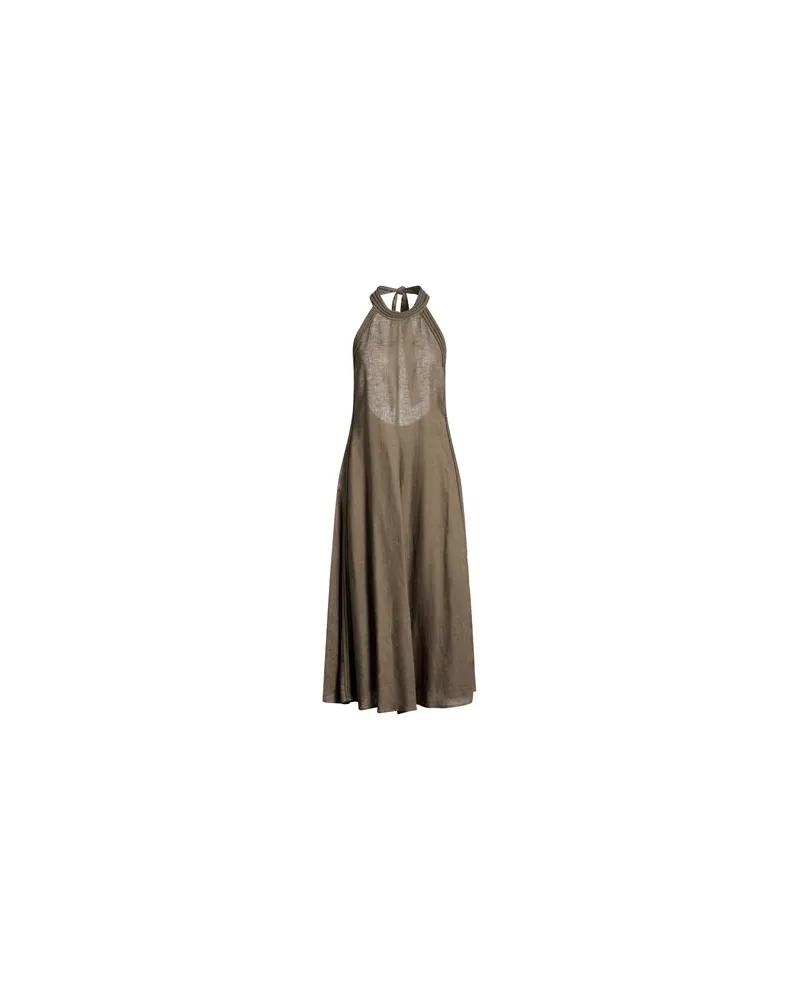 MAX&Co. KLEIDER - Midi-Kleiderauf YOOX.COM Militärgrün