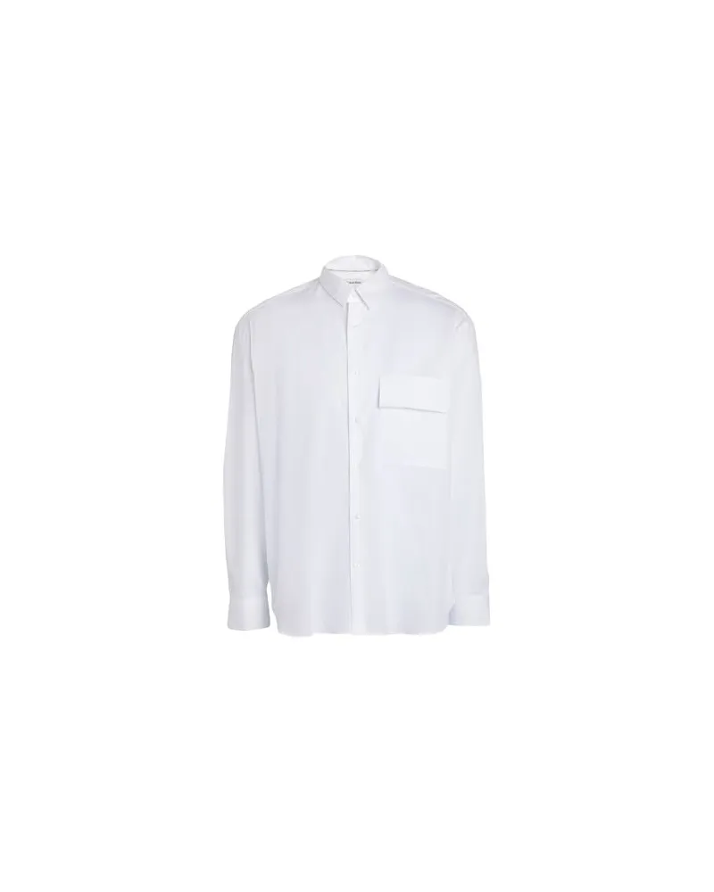 Calvin Klein TOPS - Hemdenauf YOOX.COM Weiß