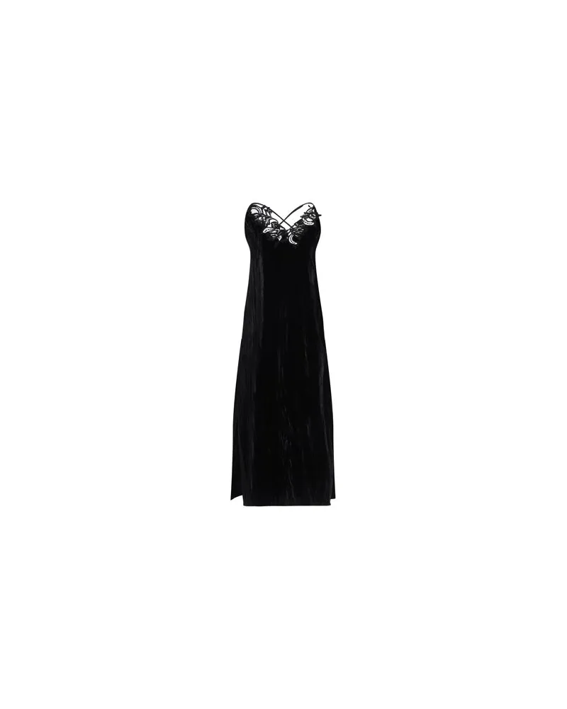 Ermanno Scervino KLEIDER - Midi-Kleiderauf YOOX.COM Schwarz