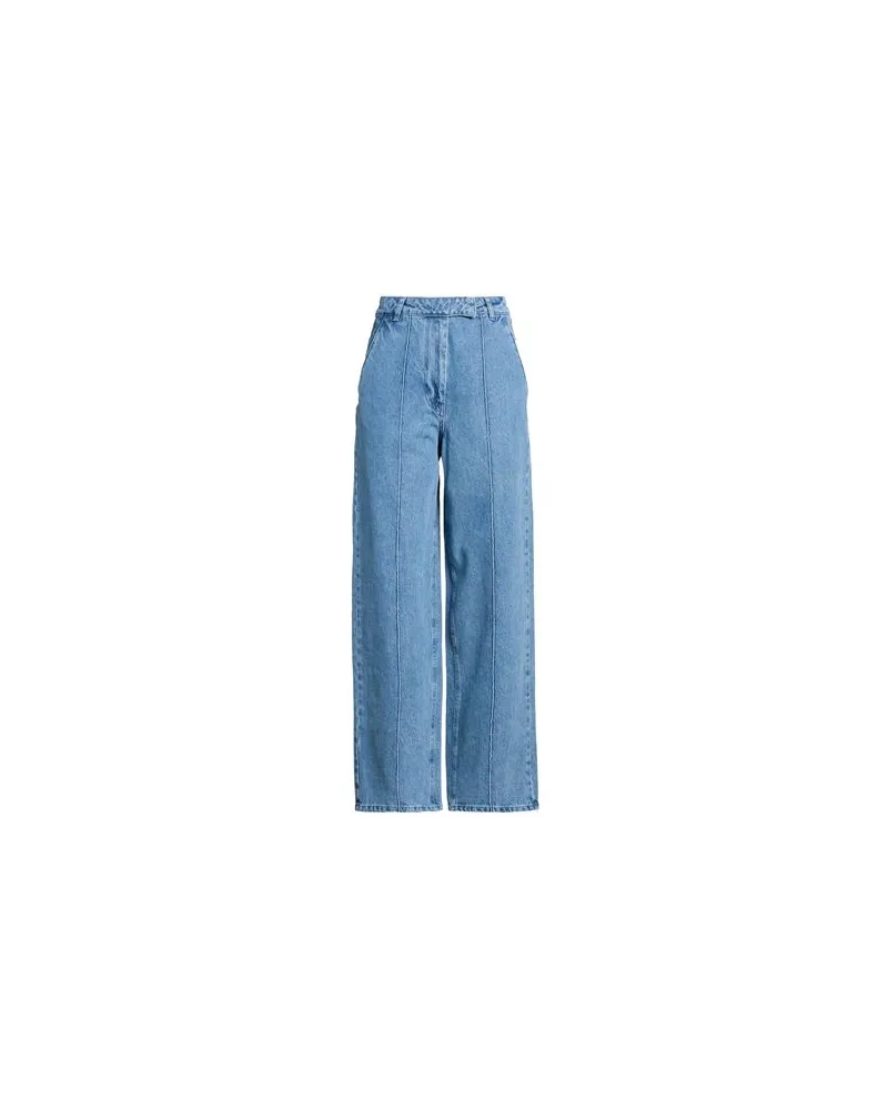 ROTATE Birger Christensen HOSEN & RÖCKE - Jeanshosenauf YOOX.COM Blau