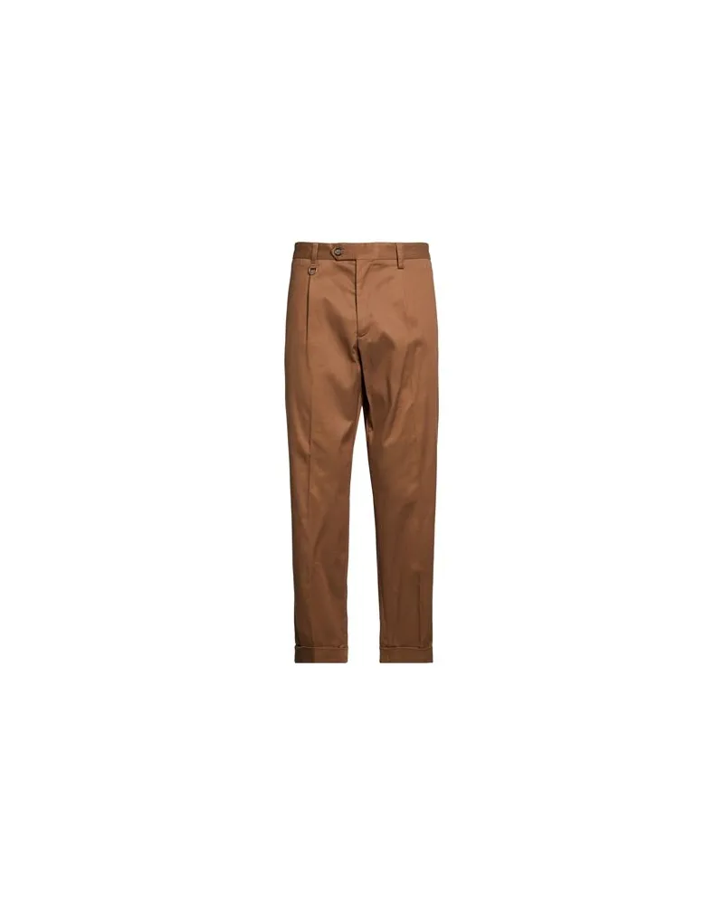 Paolo Pecora Milano HOSEN & RÖCKE - Hosenauf YOOX.COM Braun