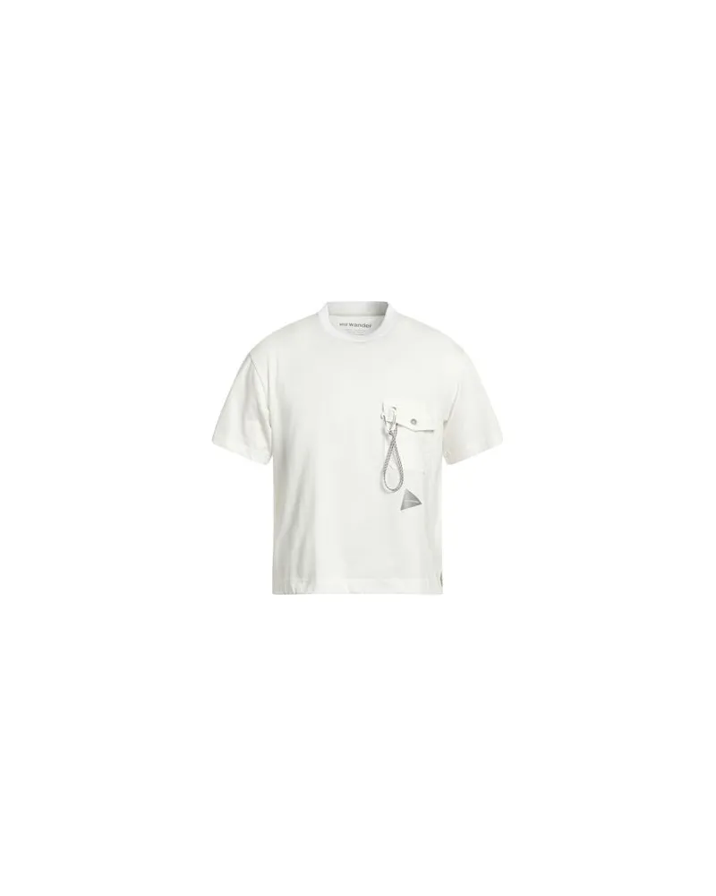 and wander TOPS - T-shirtsauf YOOX.COM Weiß