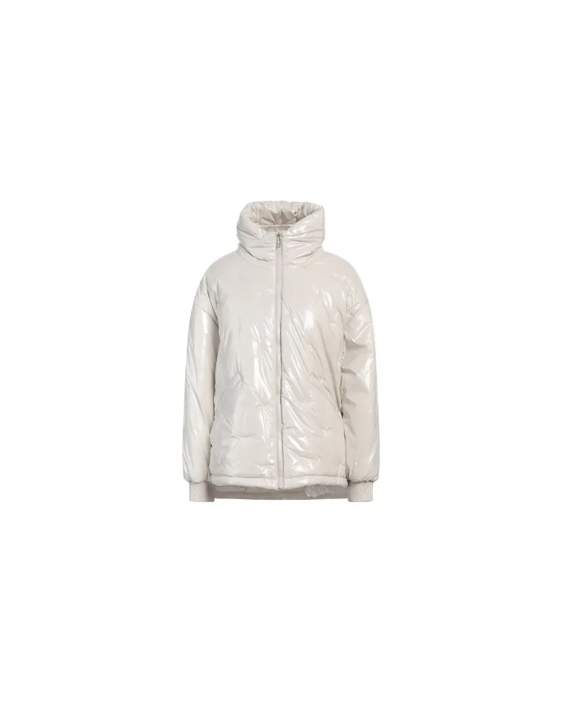 Liu Jo JACKEN & MÄNTEL - Pufferjacken & Daunenjackenauf YOOX.COM Hellgrau