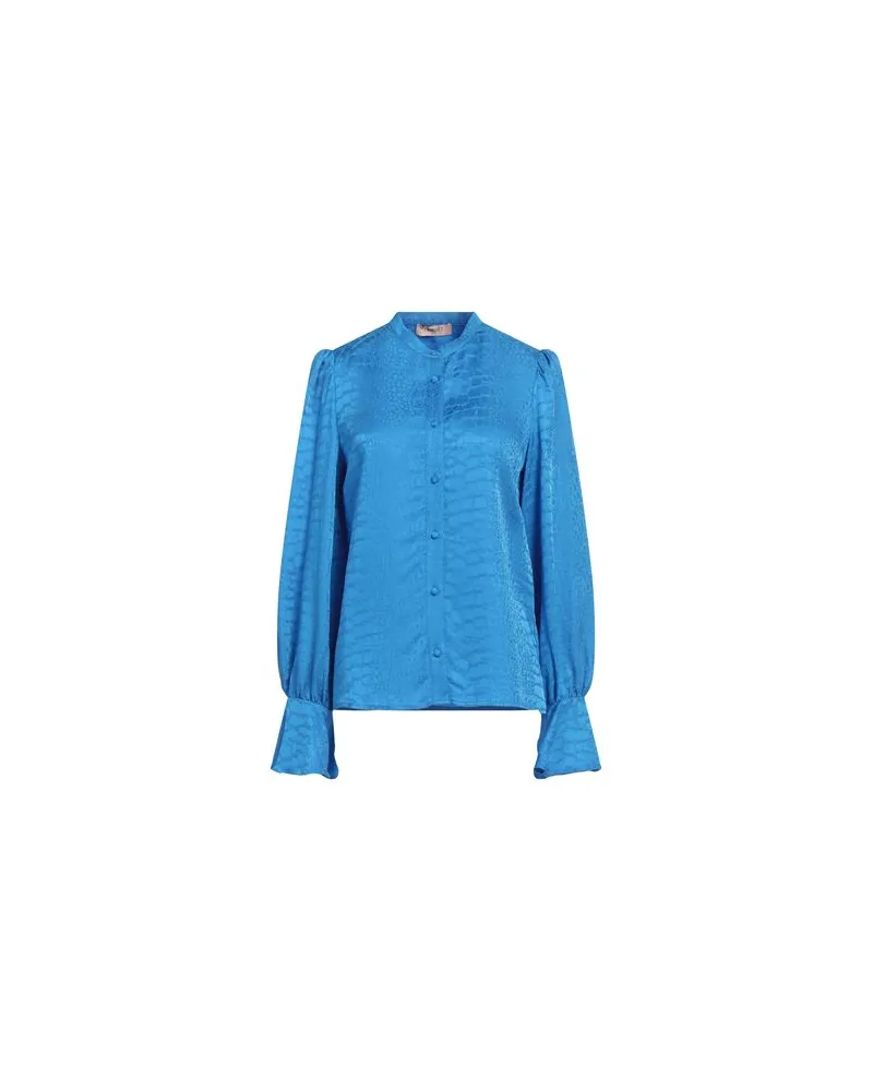 Twin-Set TOPS - Hemdenauf YOOX.COM Tūrkis