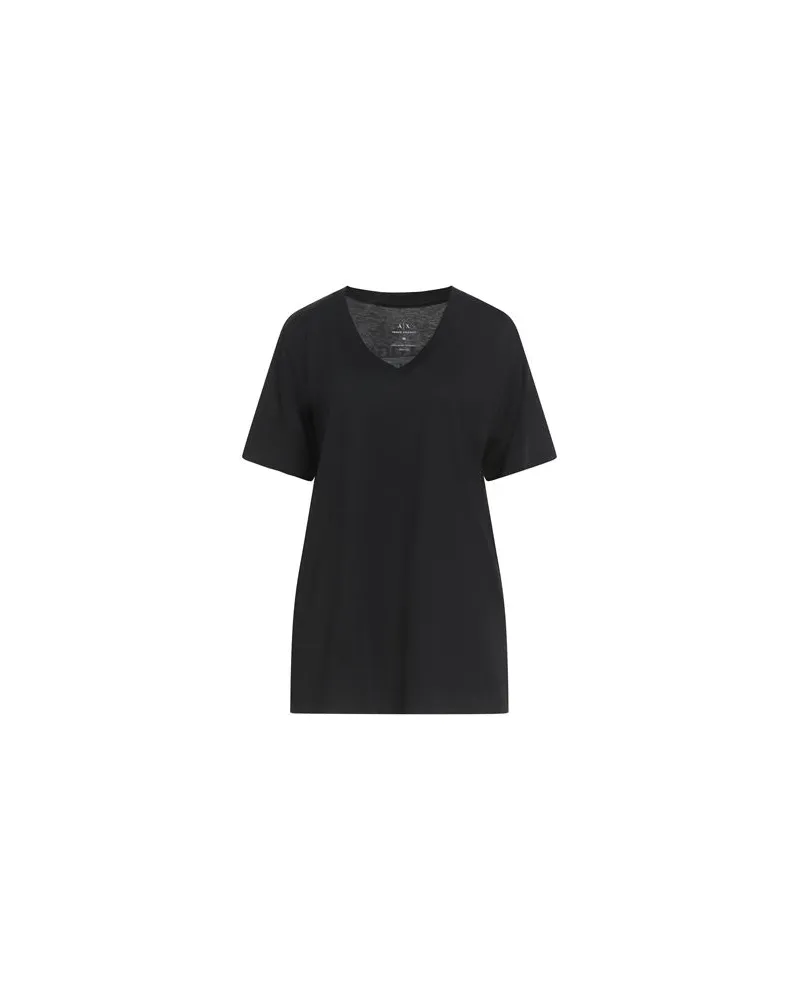 Armani Exchange TOPS - T-shirtsauf YOOX.COM Schwarz
