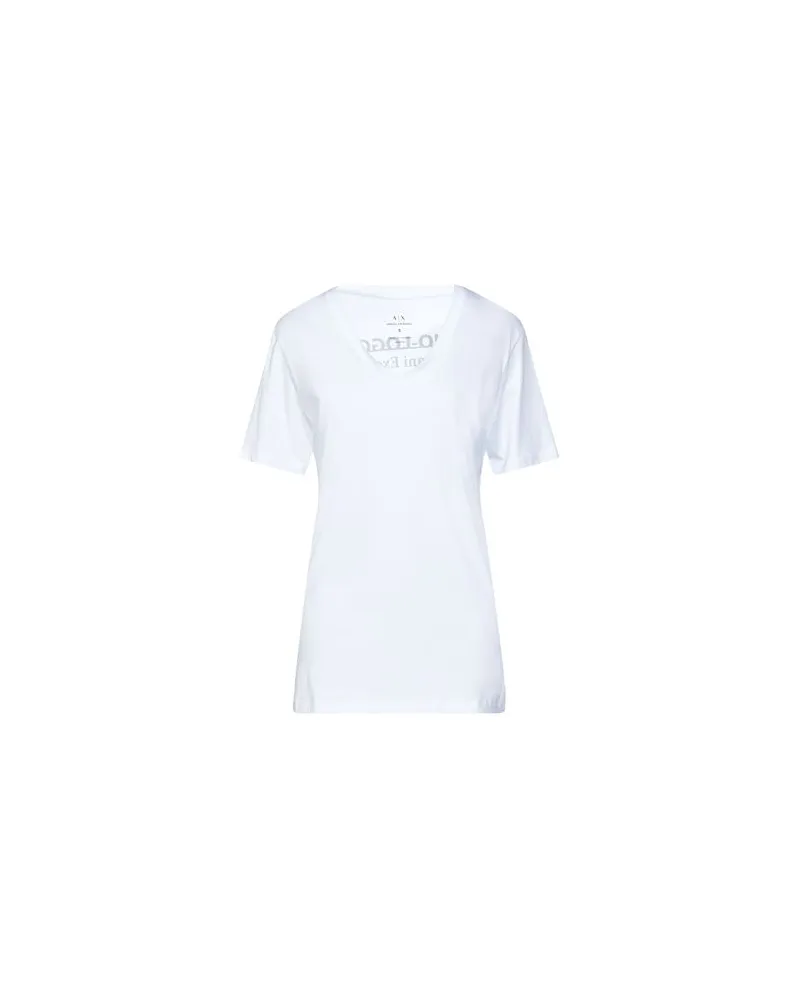 Armani Exchange TOPS - T-shirtsauf YOOX.COM Weiß