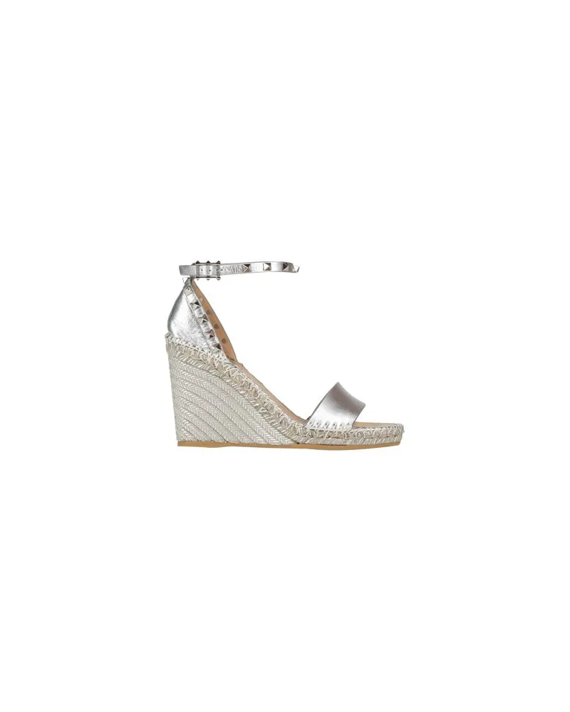 Valentino Garavani SCHUHE - Espadrillesauf YOOX.COM Silber