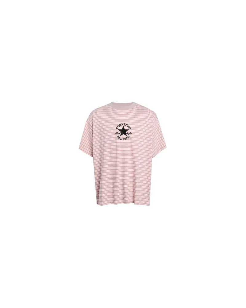 Converse CHUCK PATCH TEE UTILITY  - TOPS - T-shirtsauf YOOX.COM Rosa