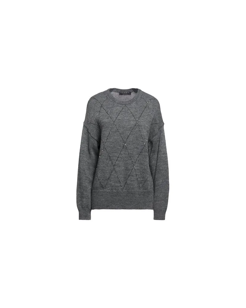 Icona By Kaos STRICKWAREN - Pulloverauf YOOX.COM Braungrau