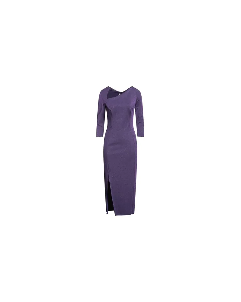 Chiara Boni KLEIDER - Midi-Kleiderauf YOOX.COM Dunkelviolett