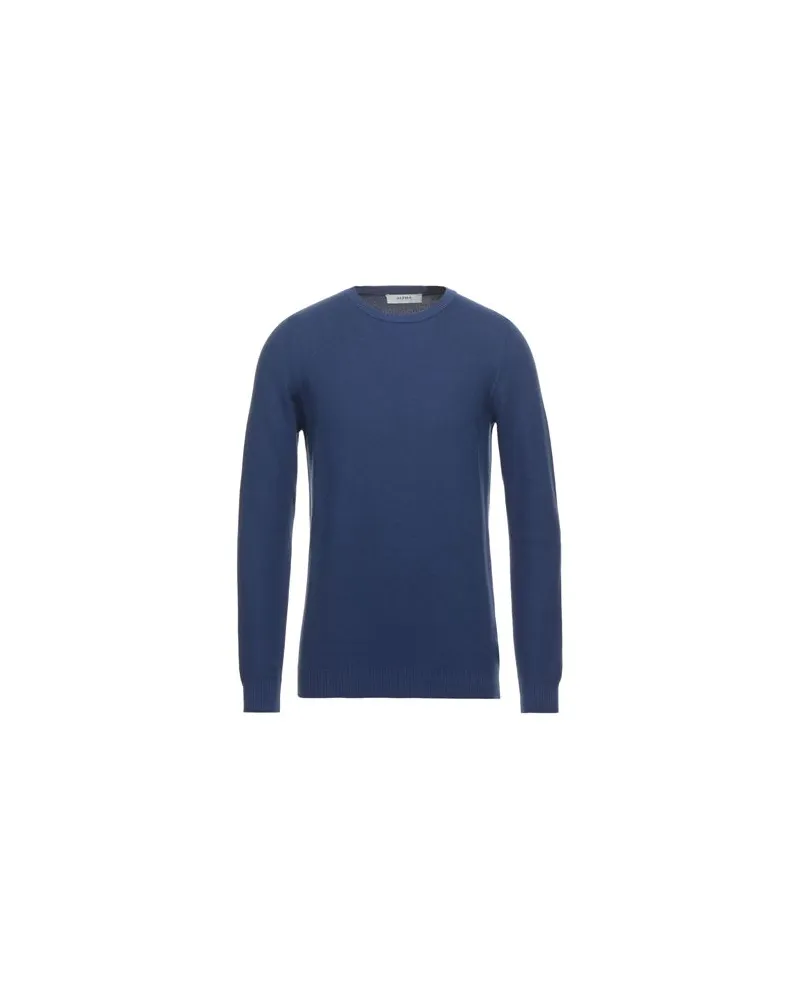 Alpha Studio STRICKWAREN - Pulloverauf YOOX.COM Blau