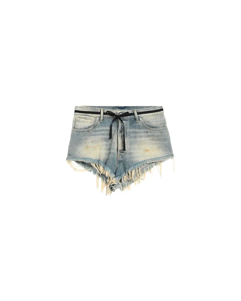 Maison Margiela HOSEN & RÖCKE - Jeansshortsauf YOOX.COM Blau