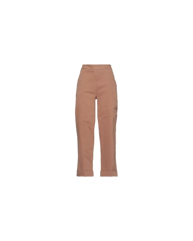 Alpha Studio HOSEN & RÖCKE - Hosenauf YOOX.COM Lederfarben