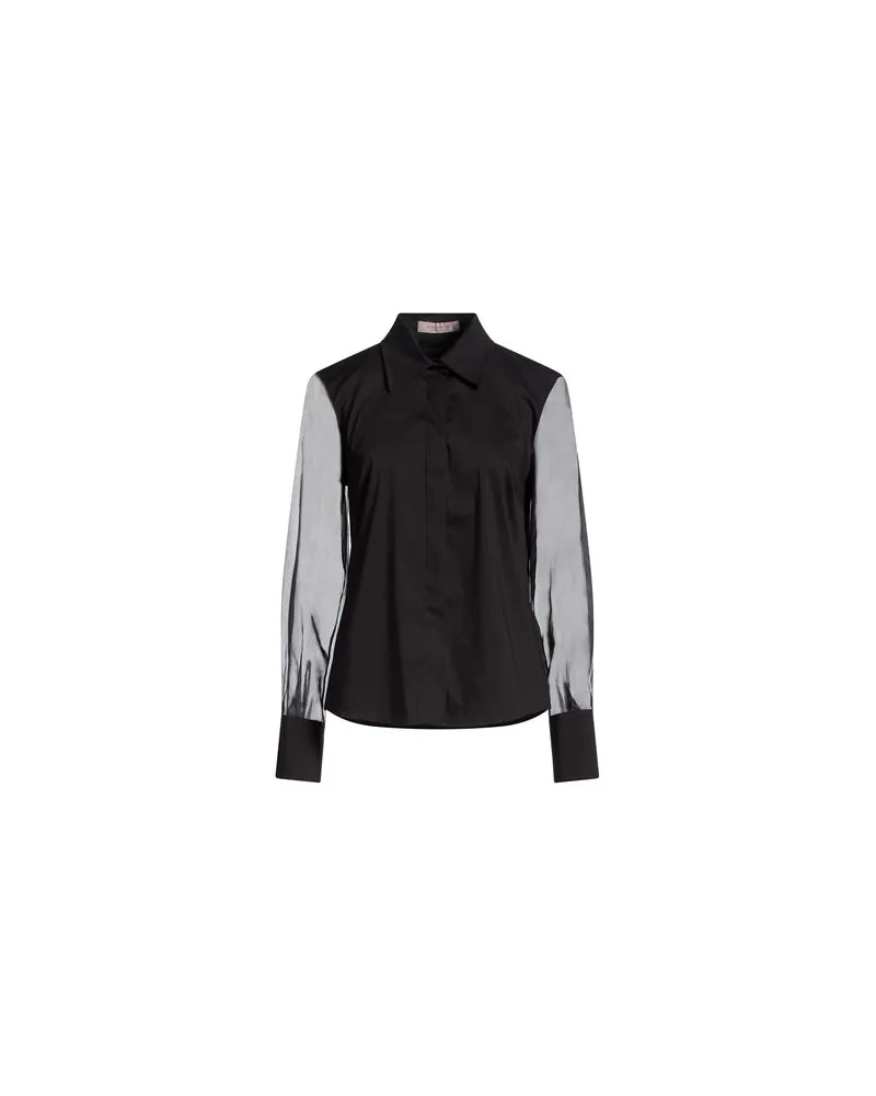 D.EXTERIOR TOPS - Hemdenauf YOOX.COM Schwarz