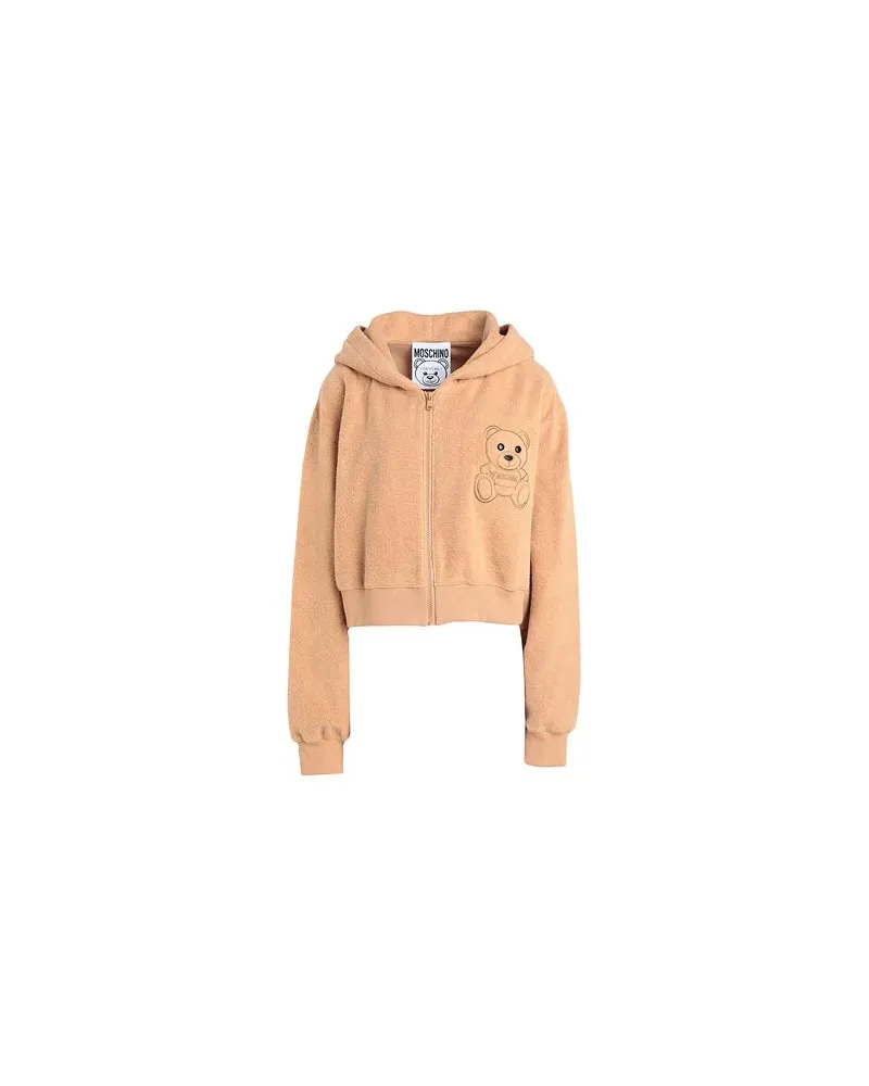 Moschino TOPS - Sweatshirtsauf YOOX.COM Beige