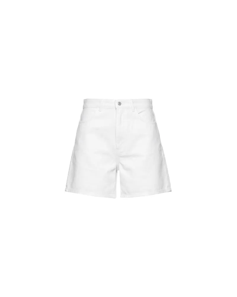 Jil Sander HOSEN & RÖCKE - Jeansshortsauf YOOX.COM Weiß