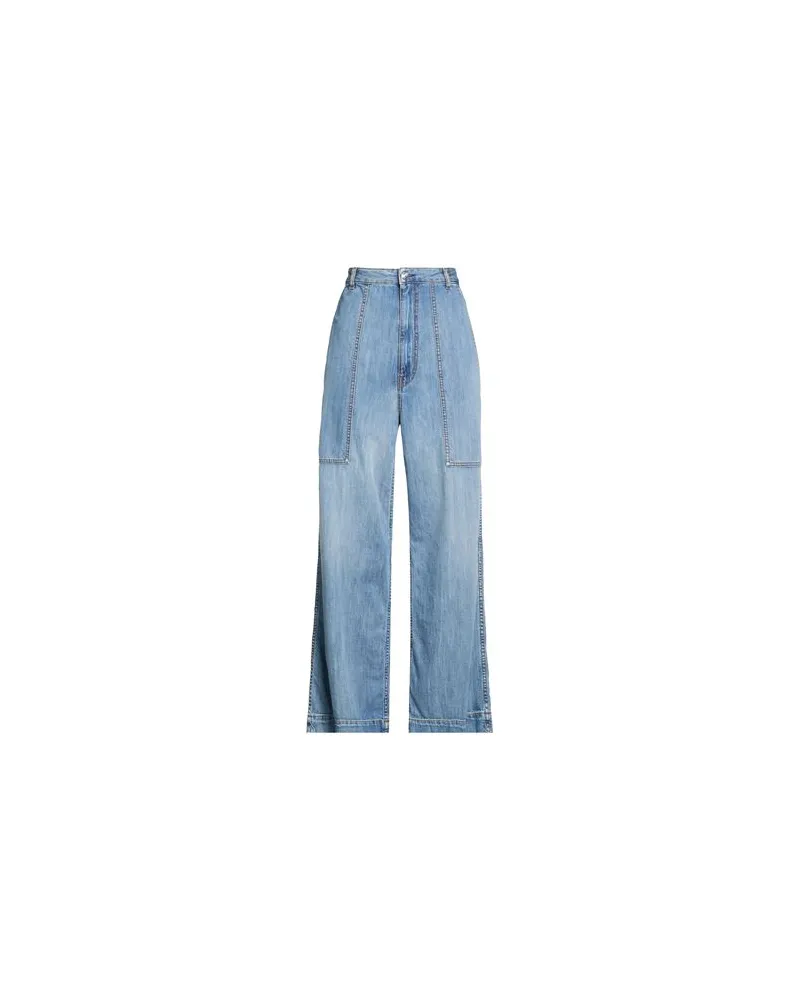 nine:inthe:morning HOSEN & RÖCKE - Jeanshosenauf YOOX.COM Blau