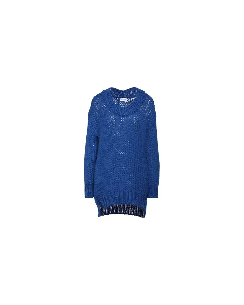 RED Valentino STRICKWAREN - Pulloverauf YOOX.COM Blau