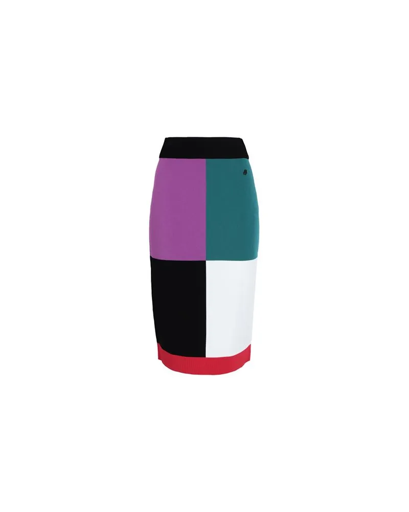 Karl Lagerfeld HUN'S PICK KNIT SKIRT - HOSEN & RÖCKE - Midi-Röckeauf YOOX.COM Schwarz