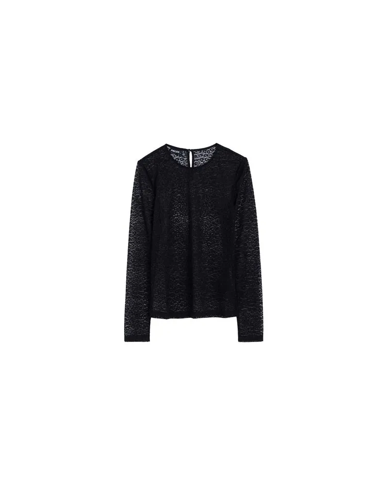 Pieces TOPS - Topsauf YOOX.COM Schwarz