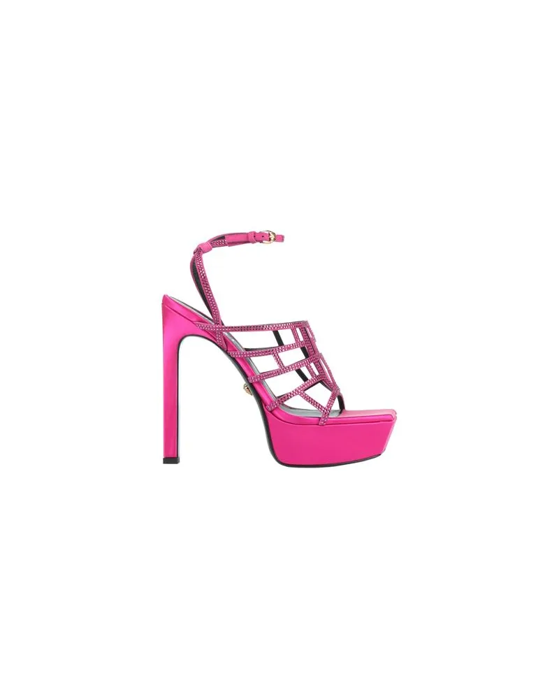 Versace SCHUHE - Sandalenauf YOOX.COM Fuchsia