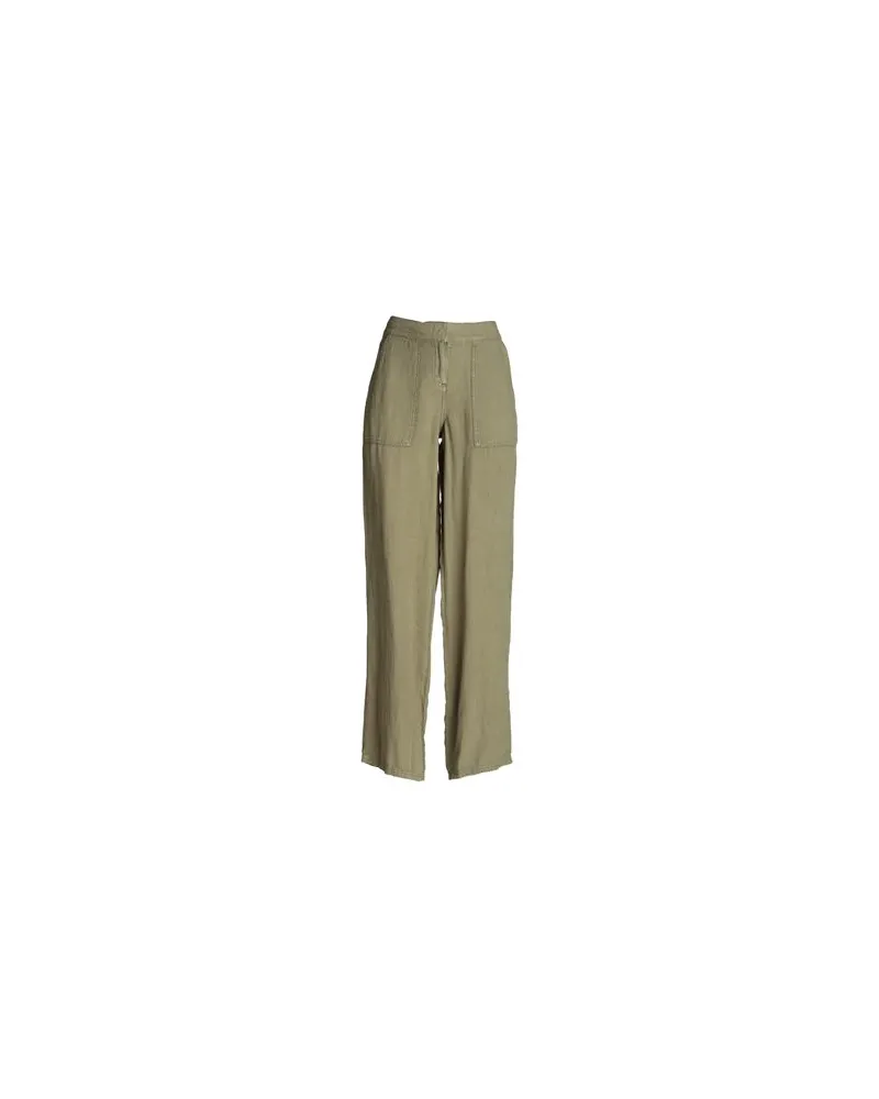Topshop HOSEN & RÖCKE - Hosenauf YOOX.COM Militärgrün