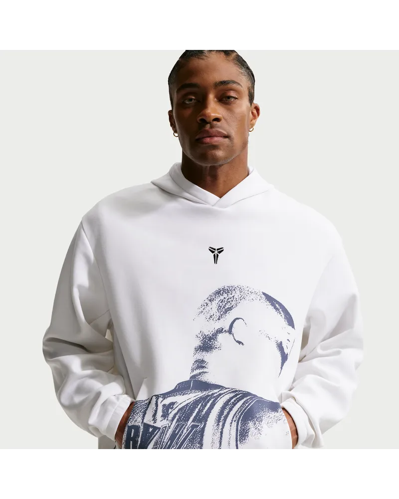 Nike Kobe Dri-FIT Basketball-Fleecehoodie (Herren) - Weiß Weiß