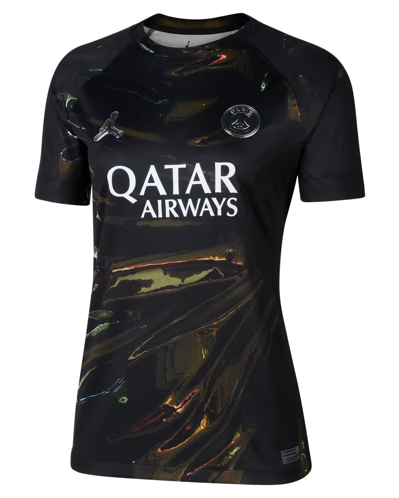 Jordan Paris Saint-Germain 2026 Stadium Night Edition  Dri-FIT Replika-Fußballtrikot (Damen) - Schwarz Schwarz