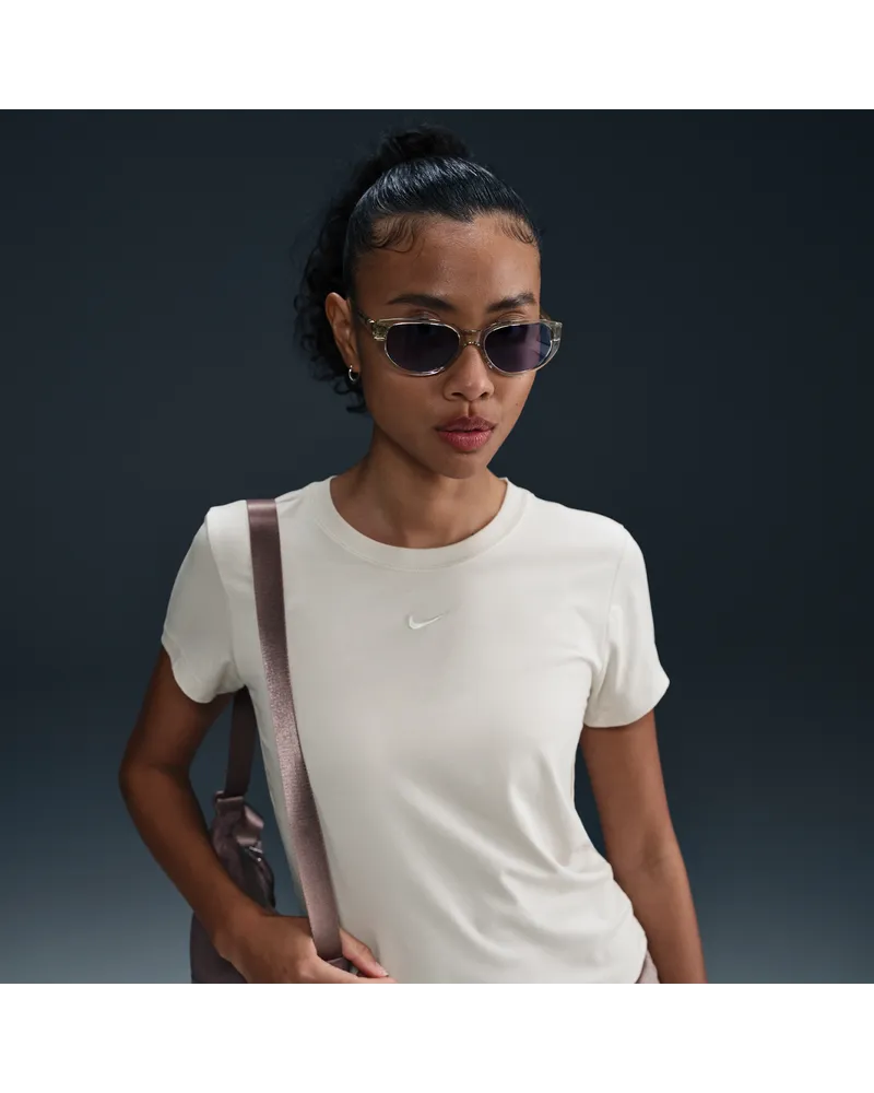 Nike Sportswear Chill Knit Damen-T-Shirt - Braun Braun