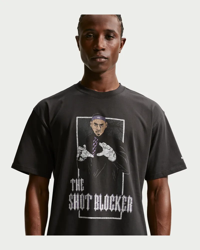 Nike LeBron "Hurt Feelings"  Basketball-T-Shirt (Herren) - Schwarz Schwarz