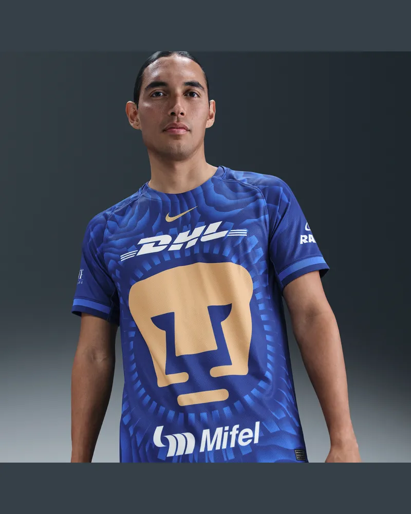Nike Pumas UNAM 2025/26 Stadium Away  Dri-FIT Replika-Fußballtrikot (Herren) - Blau Blau