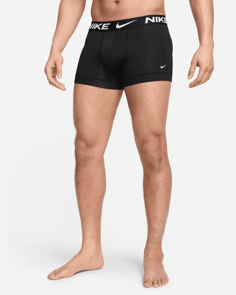 Nike Dri-FIT Essential Micro Shorts (Herren, 3er-Pack) - Schwarz Schwarz