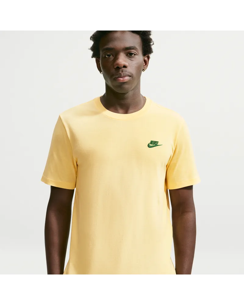 Nike Club Herren-T-Shirt - Gelb Gelb