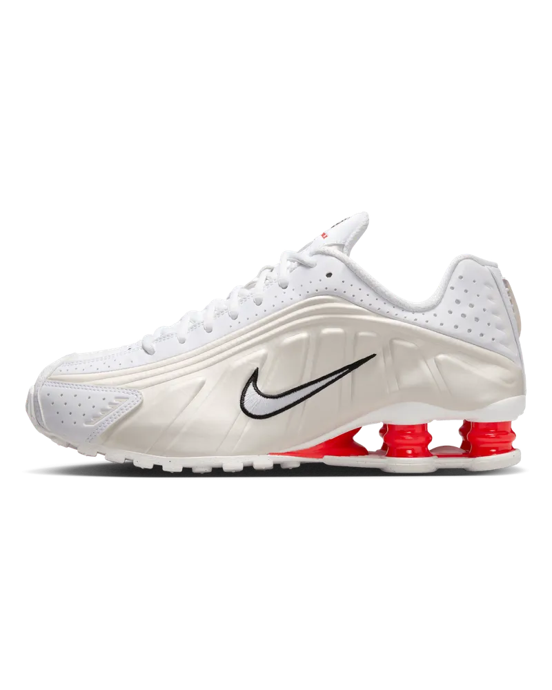 Nike Shox R4 Damenschuh - Weiß Weiß