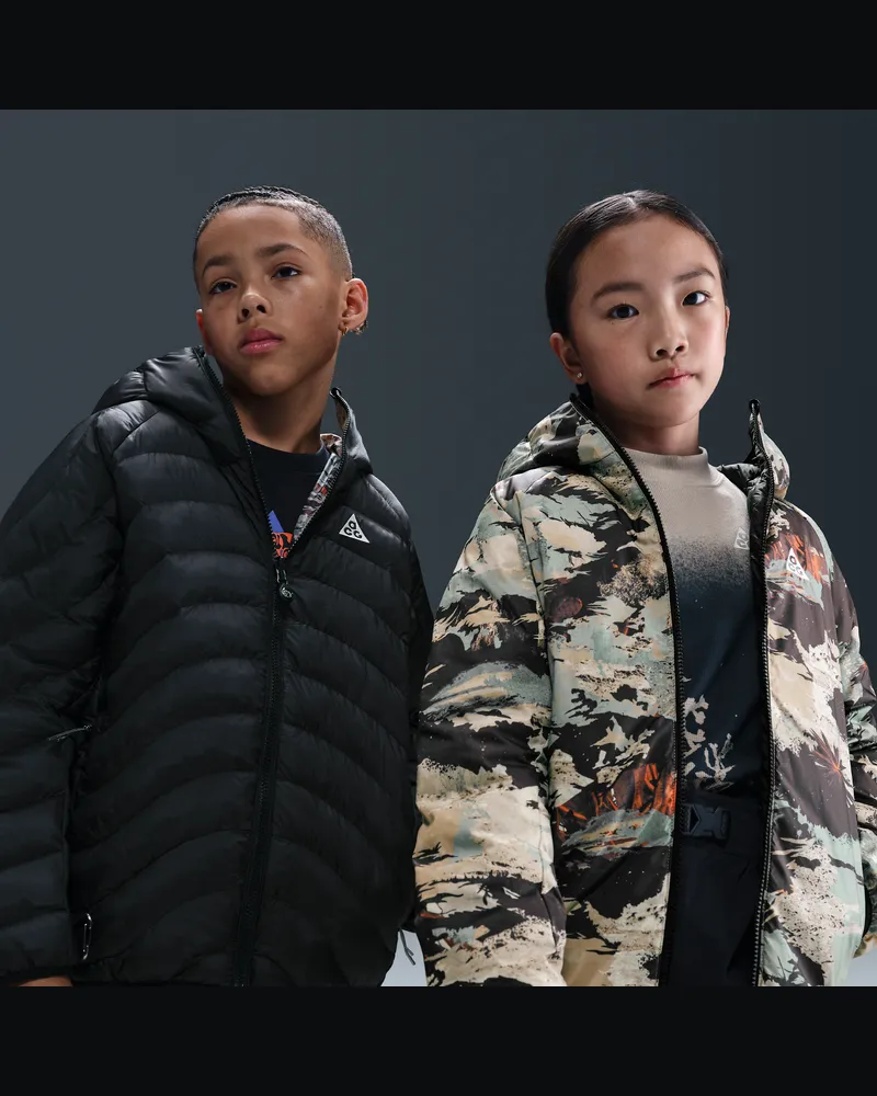 Nike ACG "Lava Flow" Therma-FIT ADV Jacke (ältere Kinder) - Schwarz Schwarz