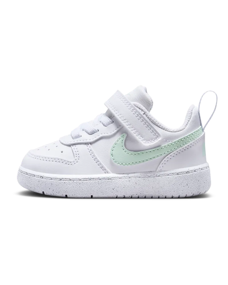Nike Court Borough Low Recraft Schuh für Babys und Kleinkinder - Weiß Weiß