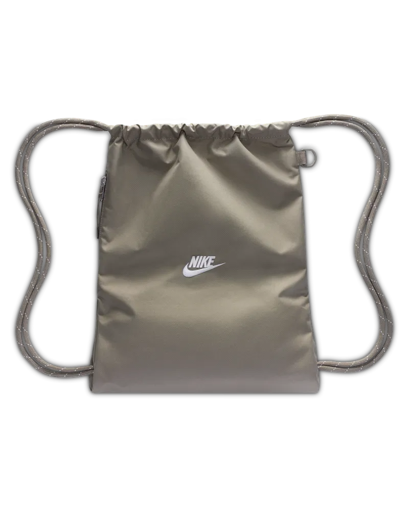 Nike Heritage 2.0 Tasche mit Kordelzug (12 l) - Grün Grün