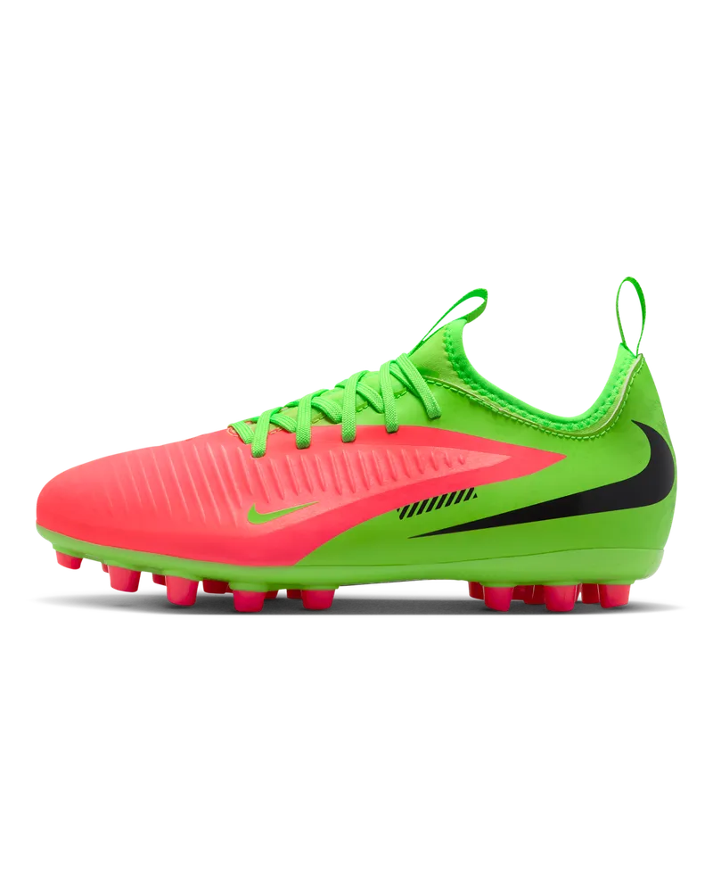 Nike Jr. Phantom 6 Low Academy "Erling Haaland" Fußballschuh für Kunstrasen (ältere Kinder) - Pink Pink