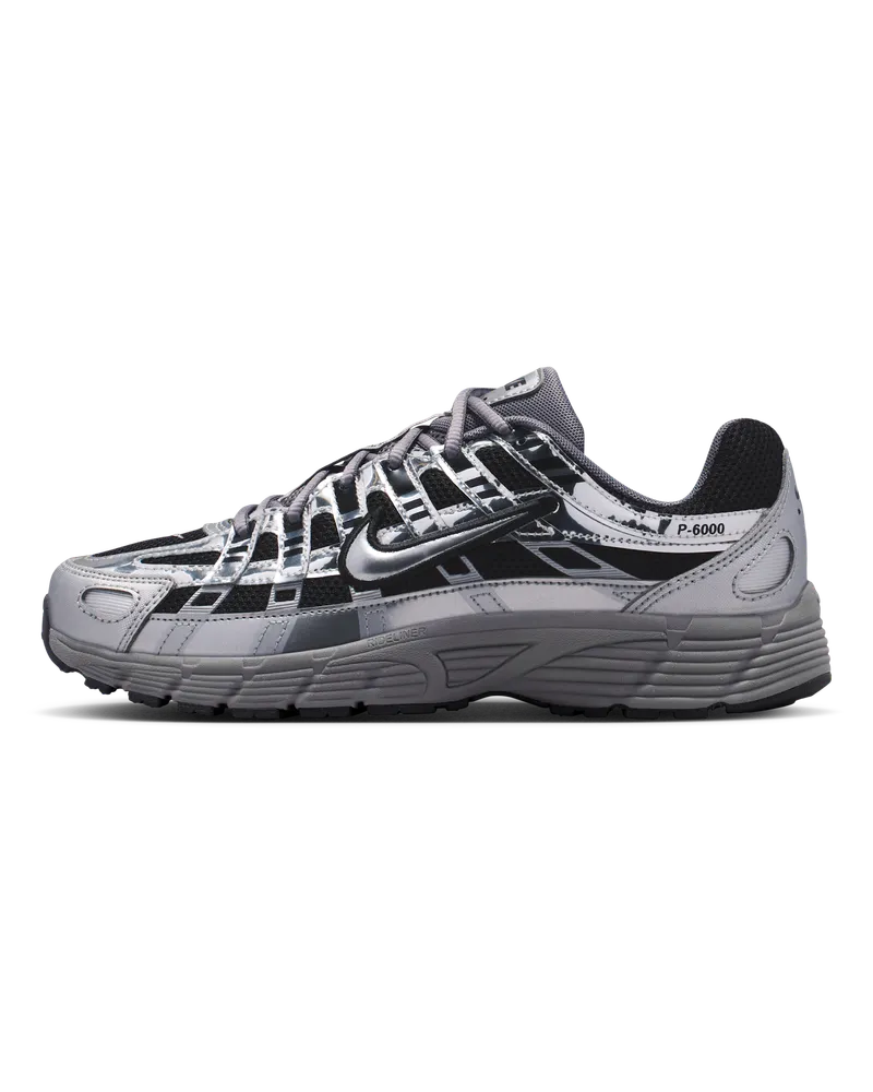 Nike P-6000 Schuh (ältere Kinder) - Schwarz Schwarz